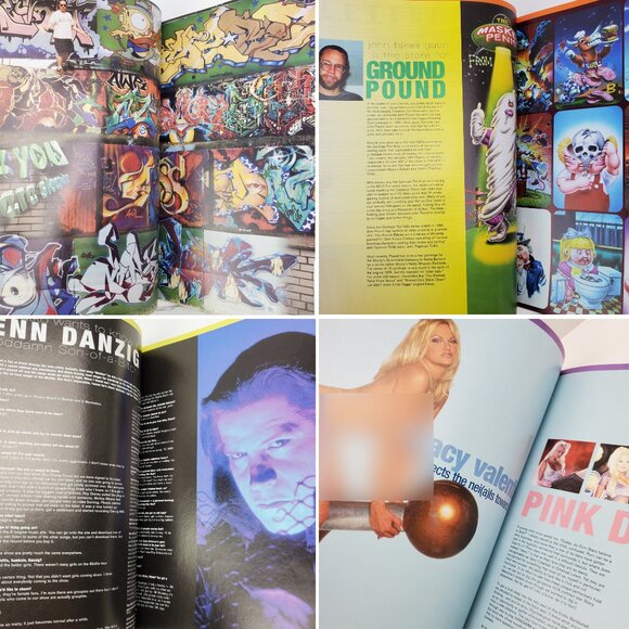 While You Were Sleeping Magazine Vintage 2000 Danzig John Pound Stacy Valentine - Picture 5 of 8